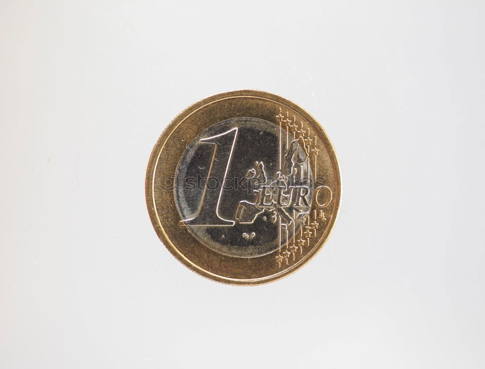 Image, Stock Photo #A# A EURO COIN Art