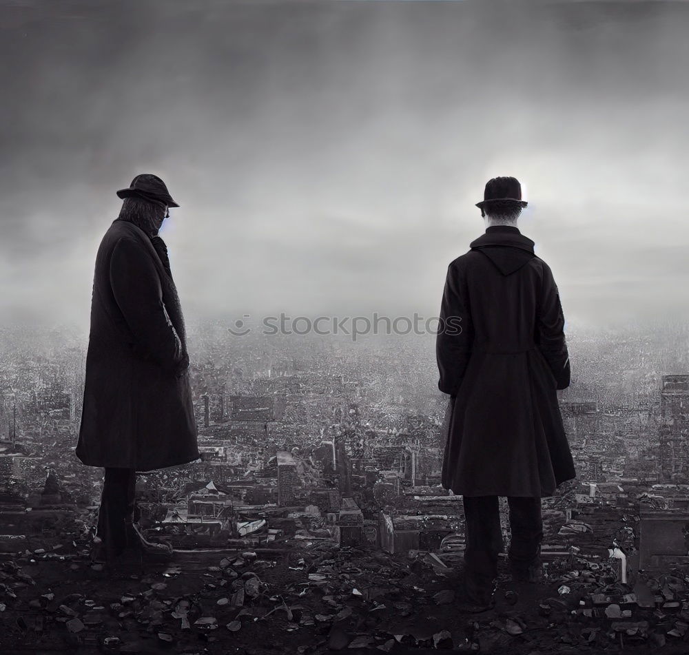 Similar – Image, Stock Photo R E L O A D E D : The Last Duel