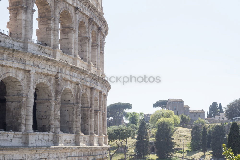 Similar – Colosseum close-up detail, Rome, Italy