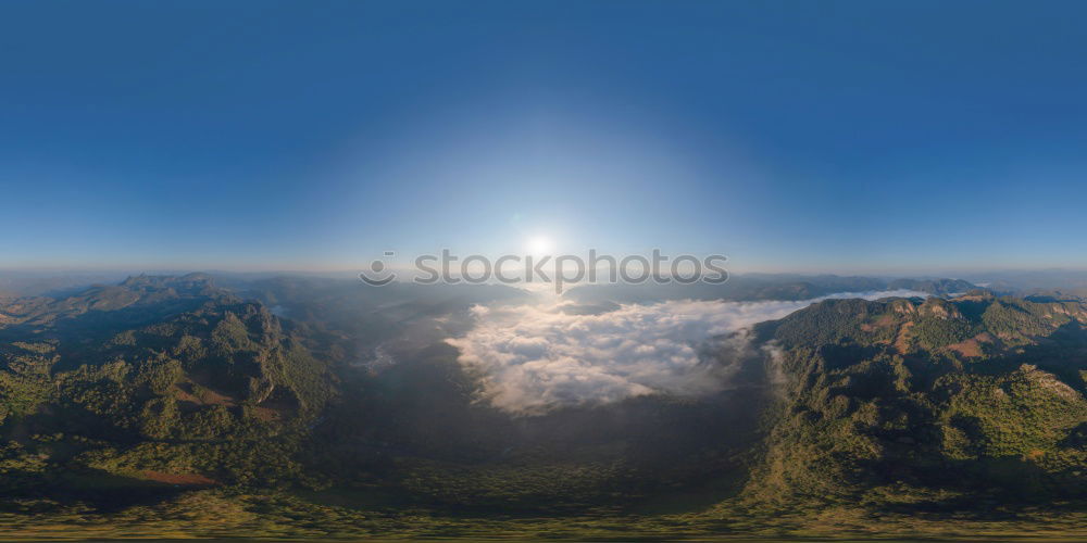 Similar – Image, Stock Photo Alpine fairy tale from the fish eye