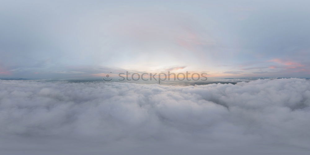 Image, Stock Photo streaming Clouds Town