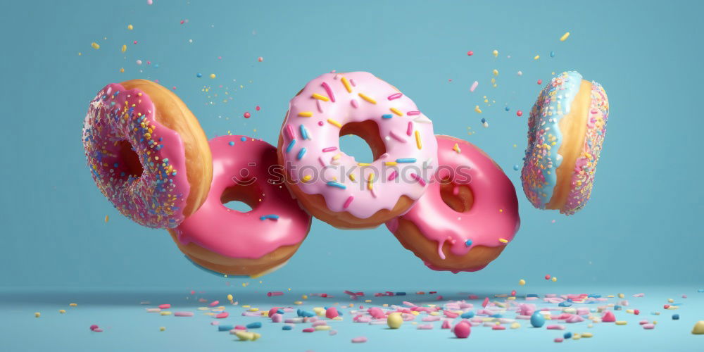 Similar – doughnut Art Work of art