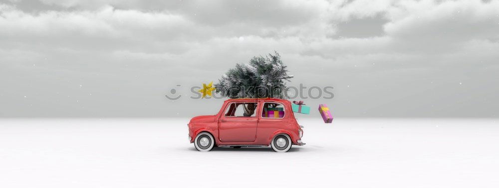 Image, Stock Photo Man sleeping in vintage car