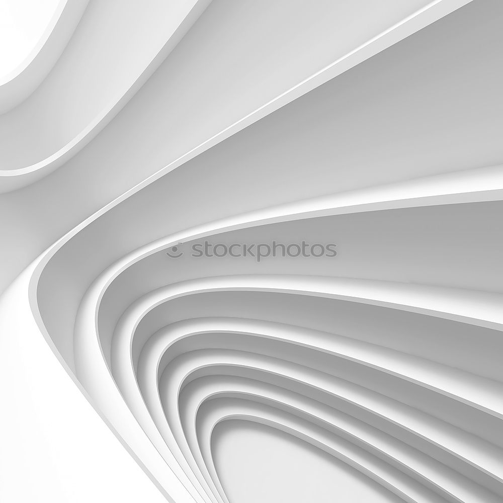 Similar – white soft curves White