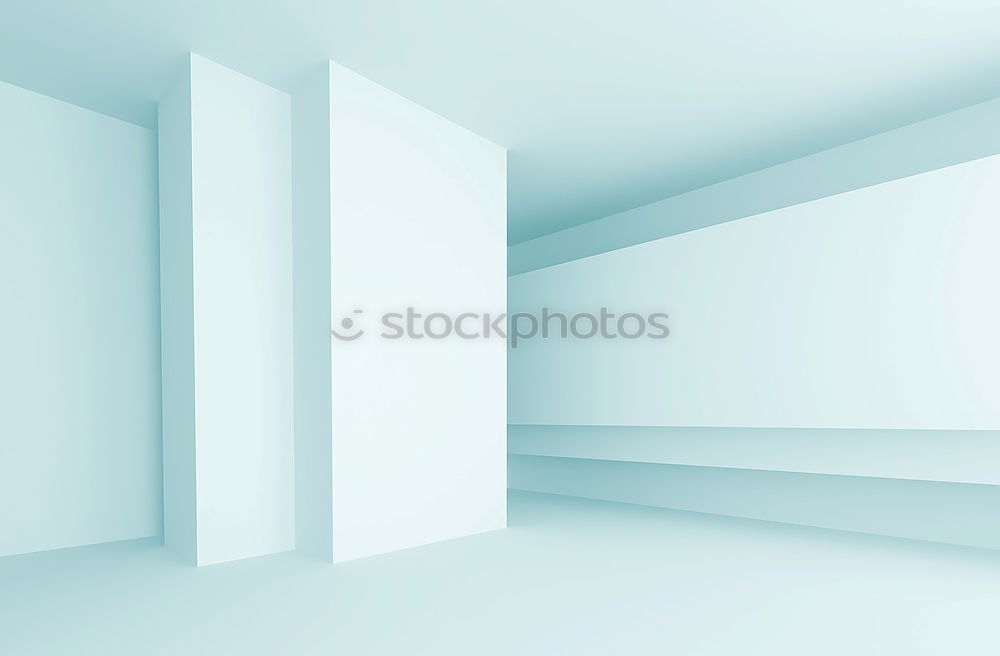 Image, Stock Photo clean blue Factory