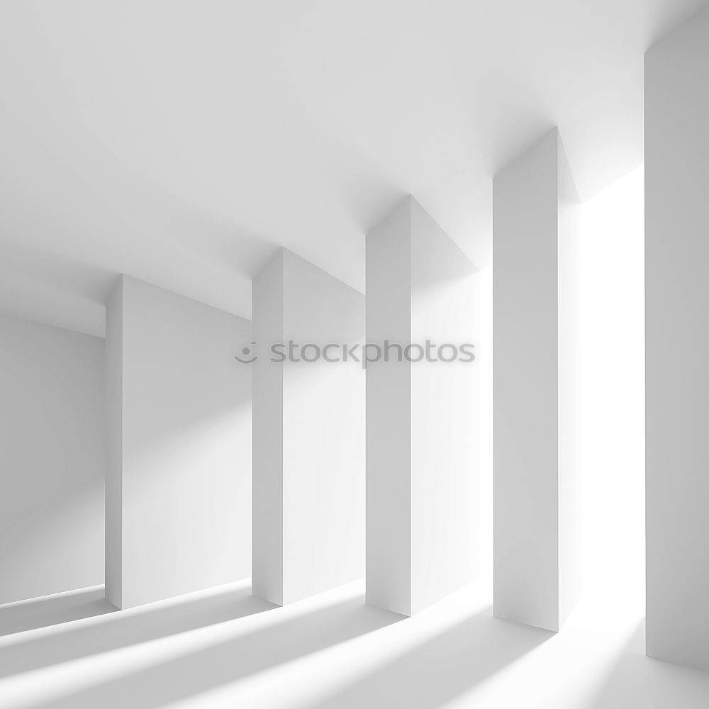 Similar – White room with 3 entrances