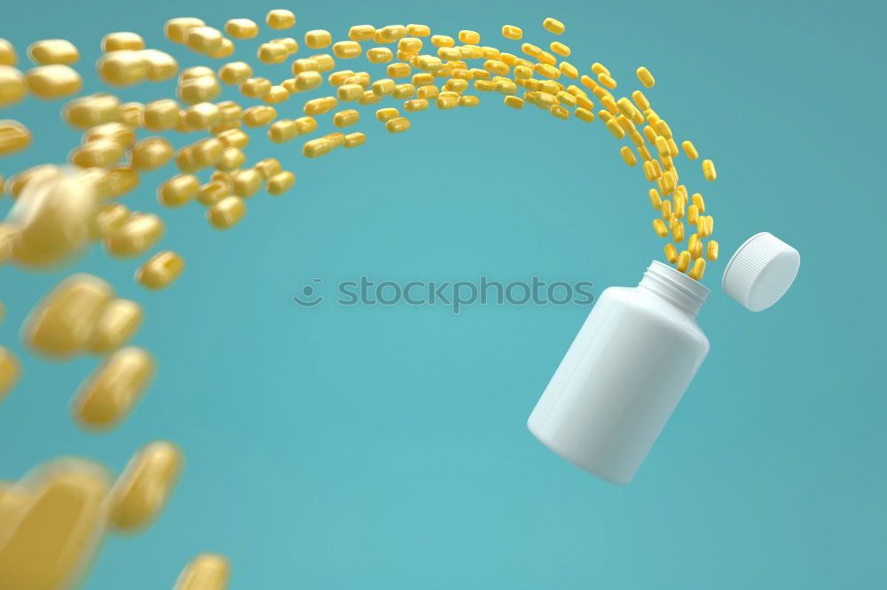 Similar – Corn flour pile and a spoon on purple background