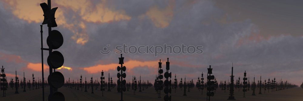 Similar – Image, Stock Photo Sky over Berlin Sunset