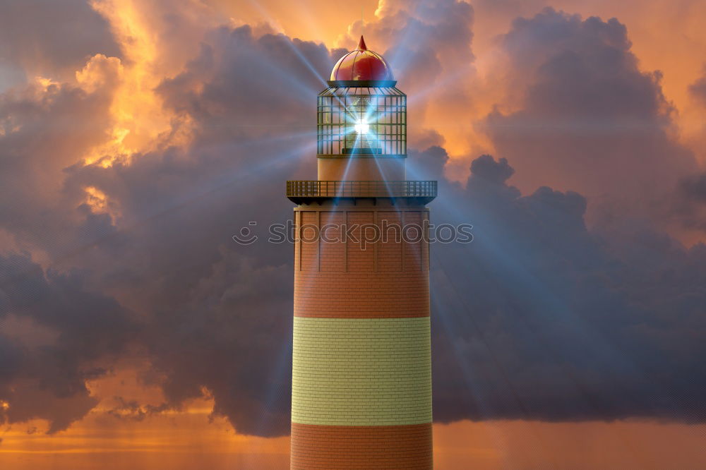 Similar – Image, Stock Photo Lighthouse in List on Sylt