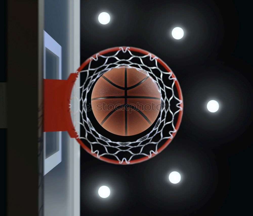 Similar – Image, Stock Photo Ball after basket perspective