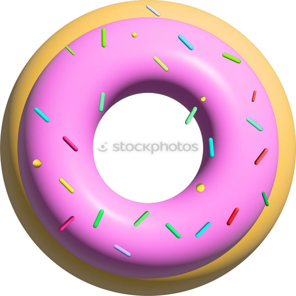 Similar – Image, Stock Photo Hand holds donut Candy