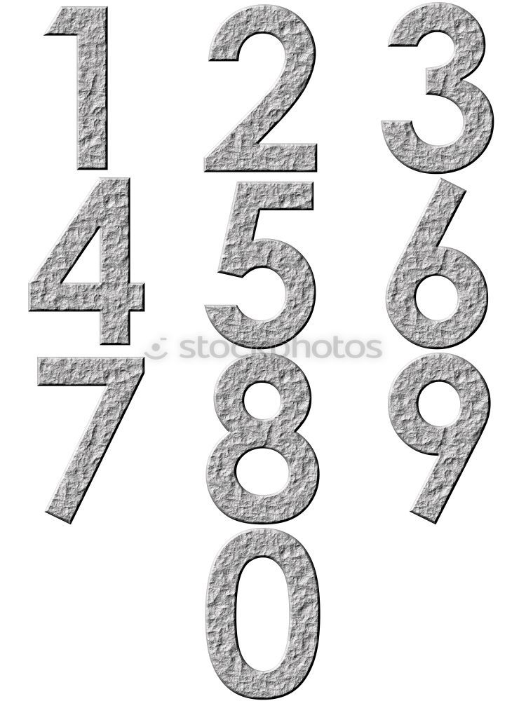 Similar – 4,059 Digits and numbers