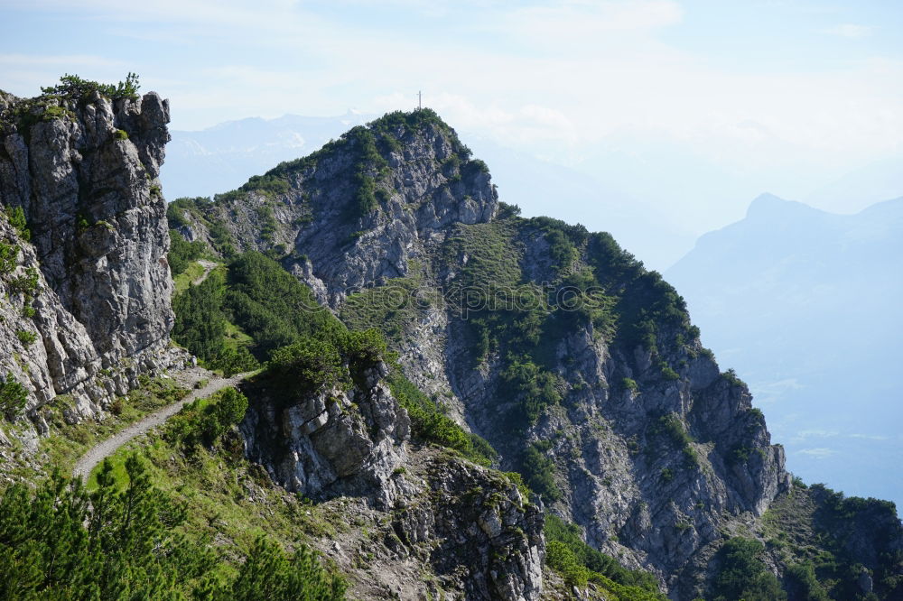 Similar – Hiking boots with view