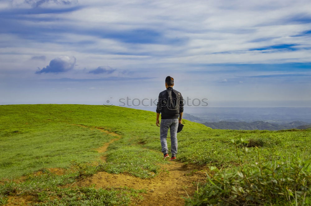 Similar – Image, Stock Photo the man ride an elephent
