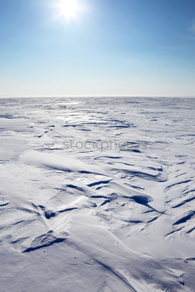 Similar – Image, Stock Photo Snowy mountain in daylight