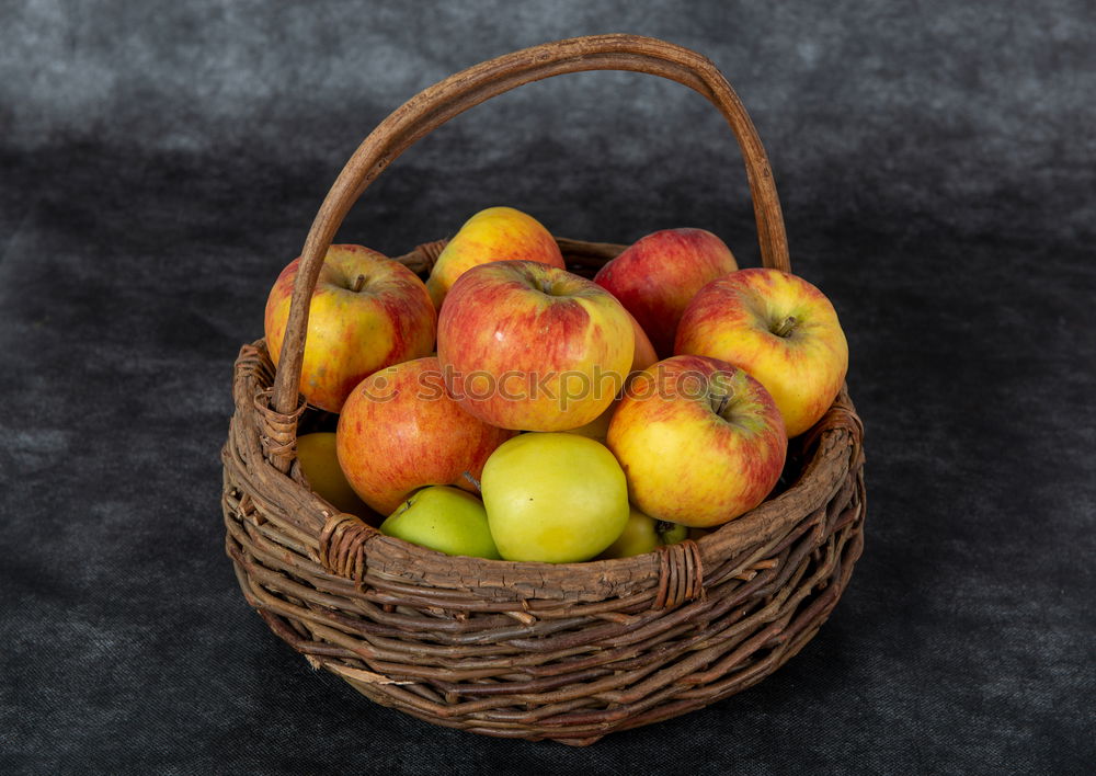 Similar – Image, Stock Photo Fruit basket in the meadow