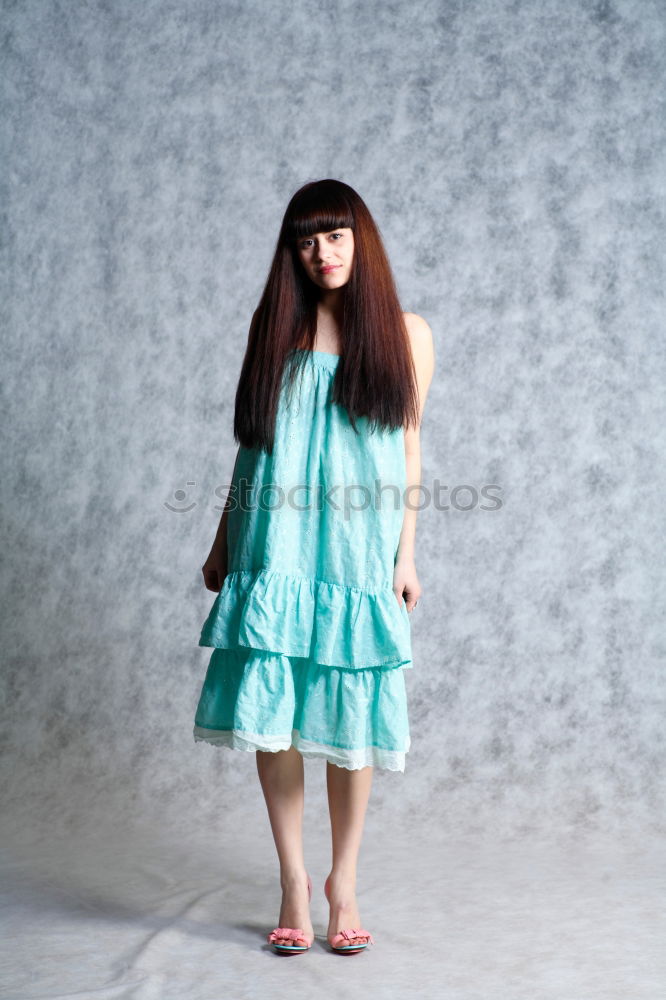 Similar – Portrait of a lovely woman with retro clothes