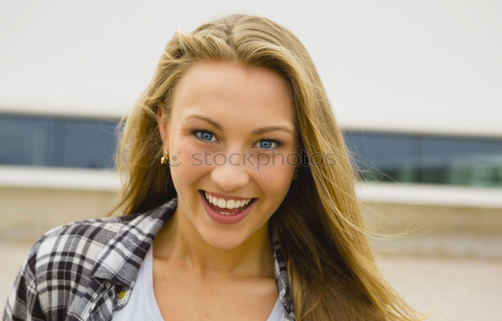 Similar – cheerful young woman