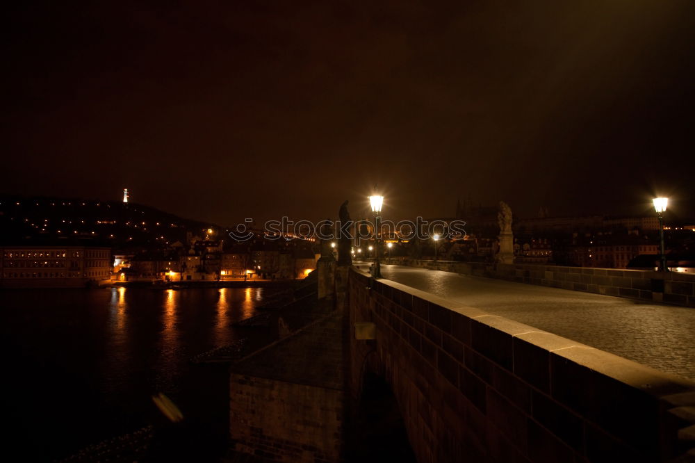 Similar – Image, Stock Photo Charles Bridge at night