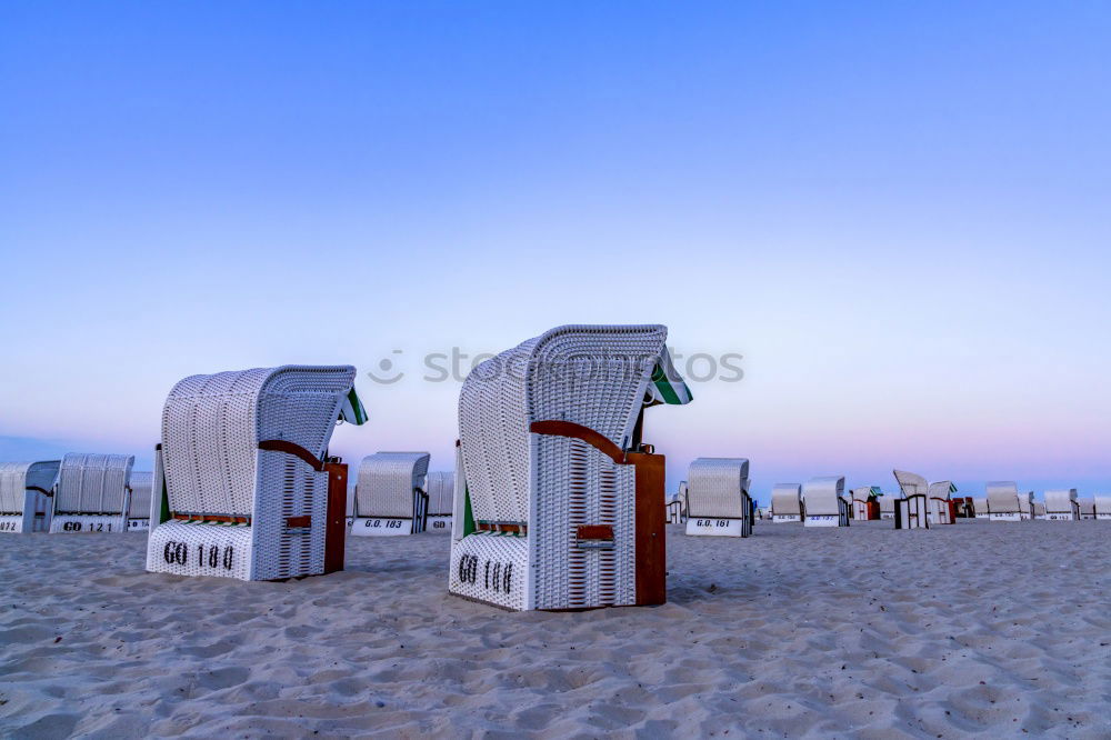 Similar – Image, Stock Photo roofed wicker beach chairs