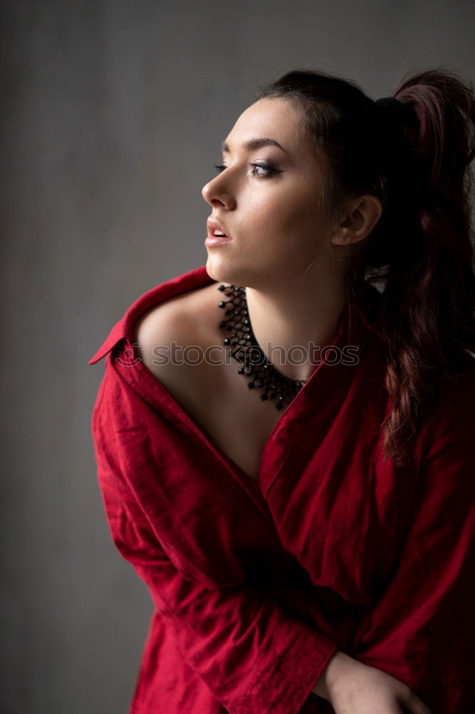 Similar – Image, Stock Photo nastya Chair Feminine