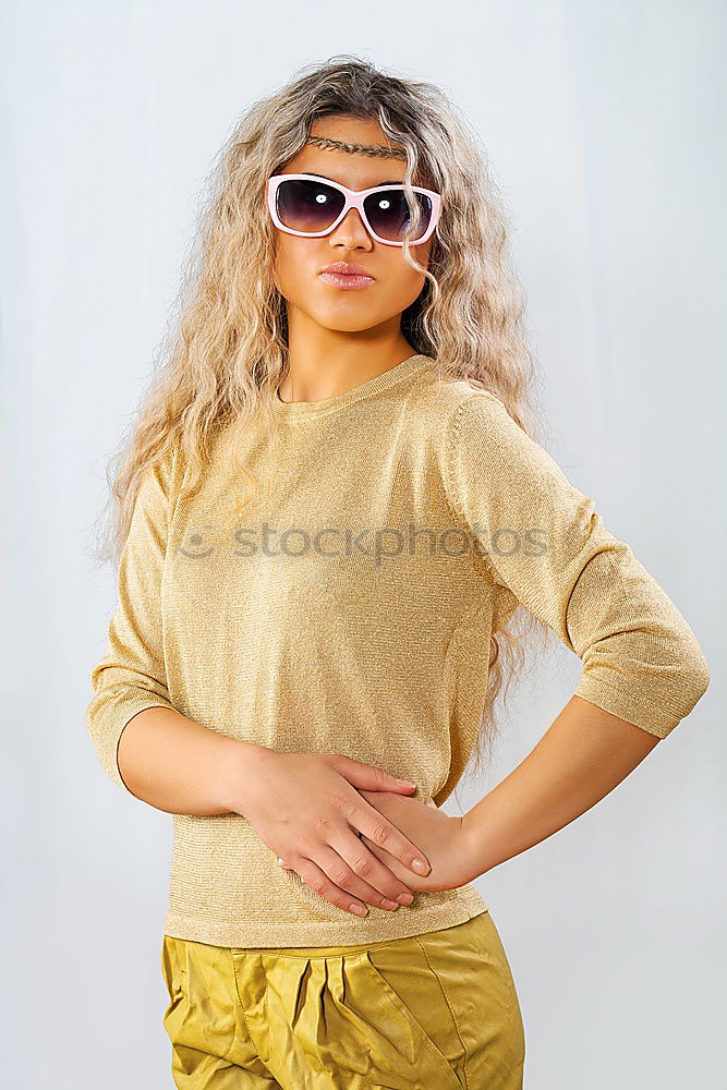 Similar – Image, Stock Photo Sensual woman posing in studio
