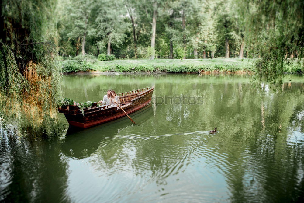 Chinesische Angler im Sommerpalast Beijing