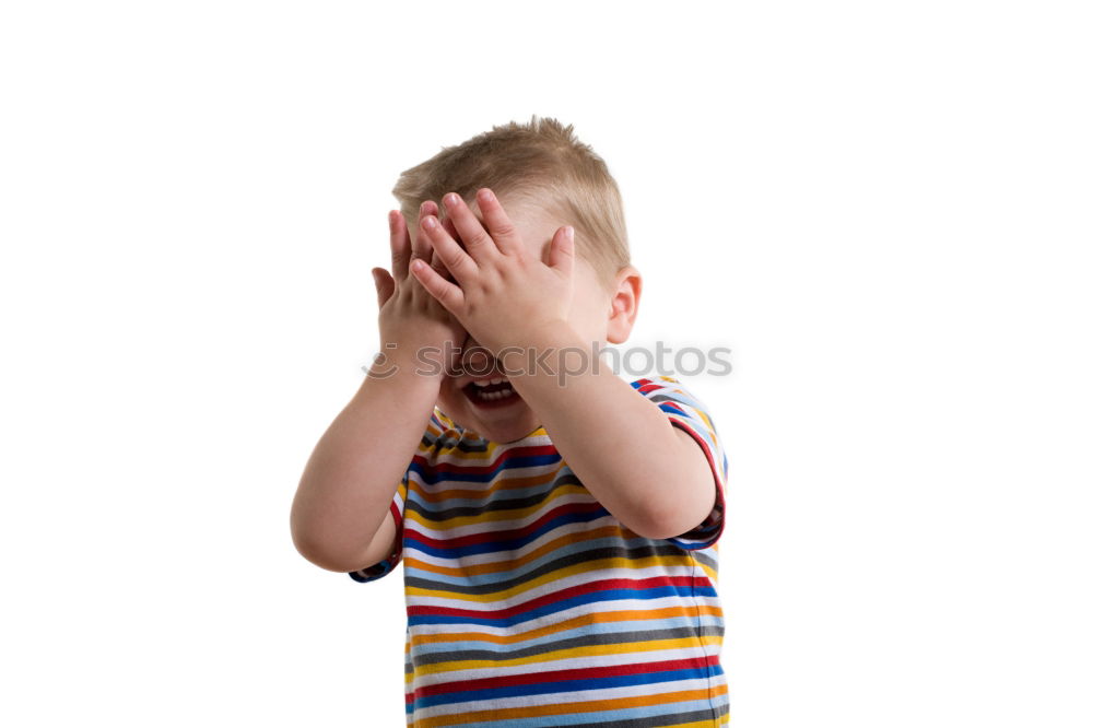 Similar – Happy child with blue t-shirt