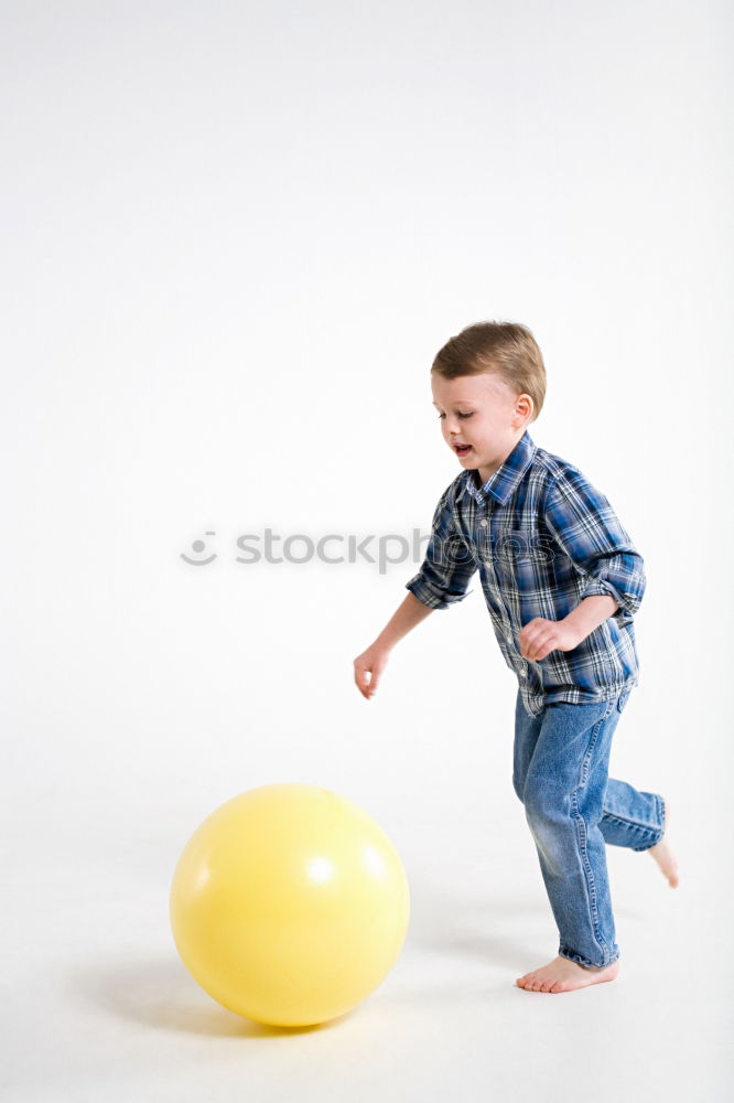 Similar – Image, Stock Photo Child in ball pool Playing