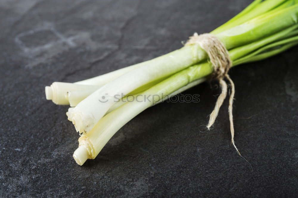 Similar – Image, Stock Photo Fresh leek on an old wooden table