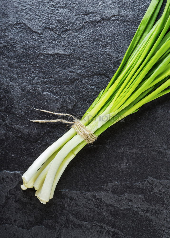 Similar – Image, Stock Photo Fresh leek on an old wooden table