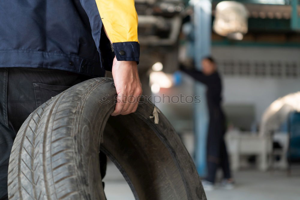 Similar – Professional Car Mechanic working.