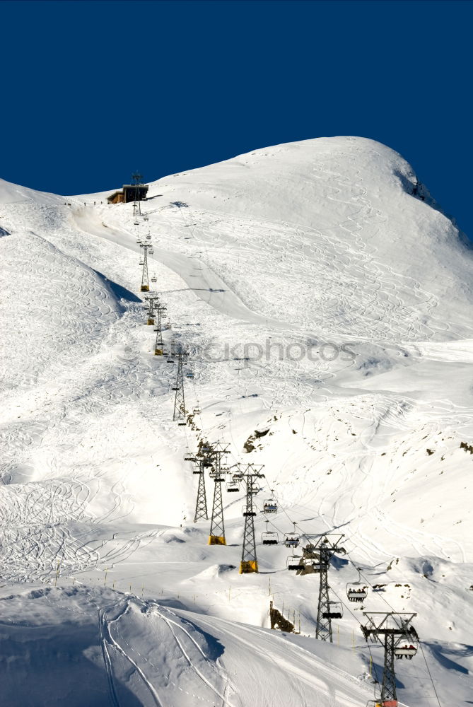 Similar – wonderfull winter day on the Zugspitze