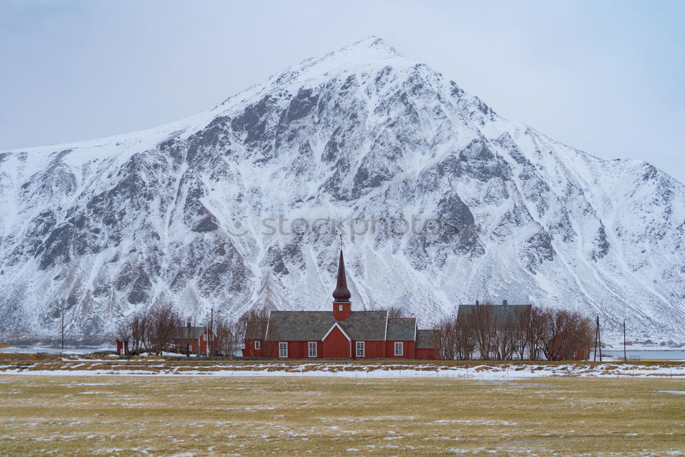 Similar – Image, Stock Photo Black Church of Budir in Iceland