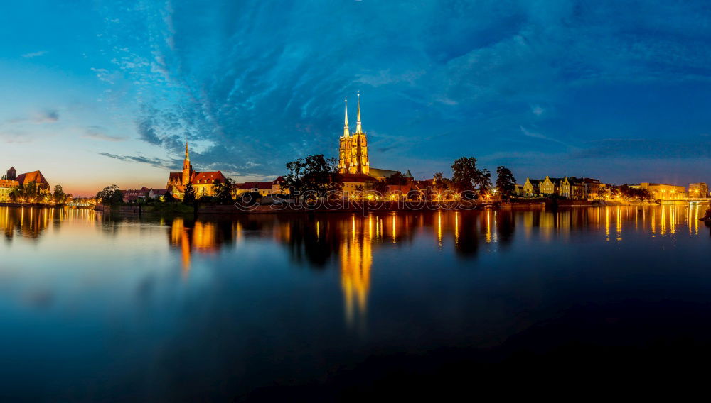 Similar – Image, Stock Photo Magdeburg Cathedral in the evening light