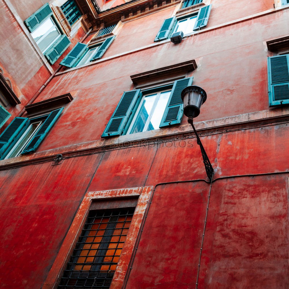 Similar – Image, Stock Photo Typical Italian building, Rome, Italy: Texture background