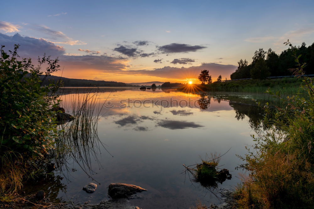 Similar – In silence Landscape Sky