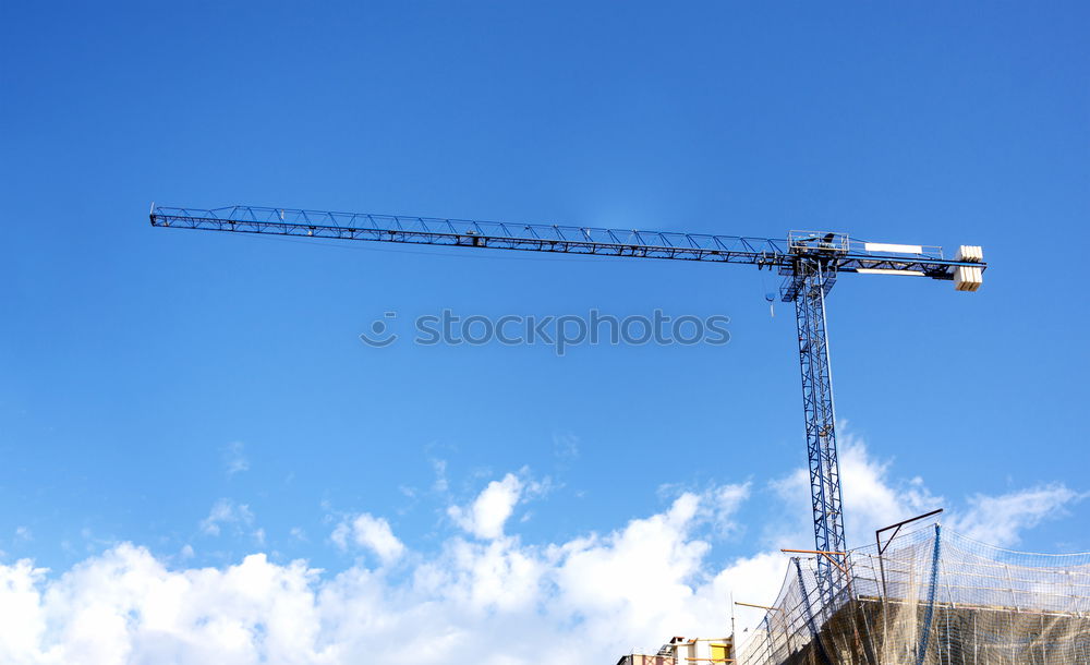 Image, Stock Photo building tomorrow Crane