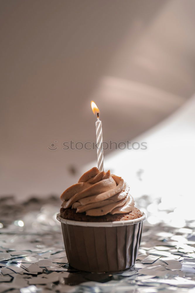 Similar – Image, Stock Photo Happy Birthday Food Dough