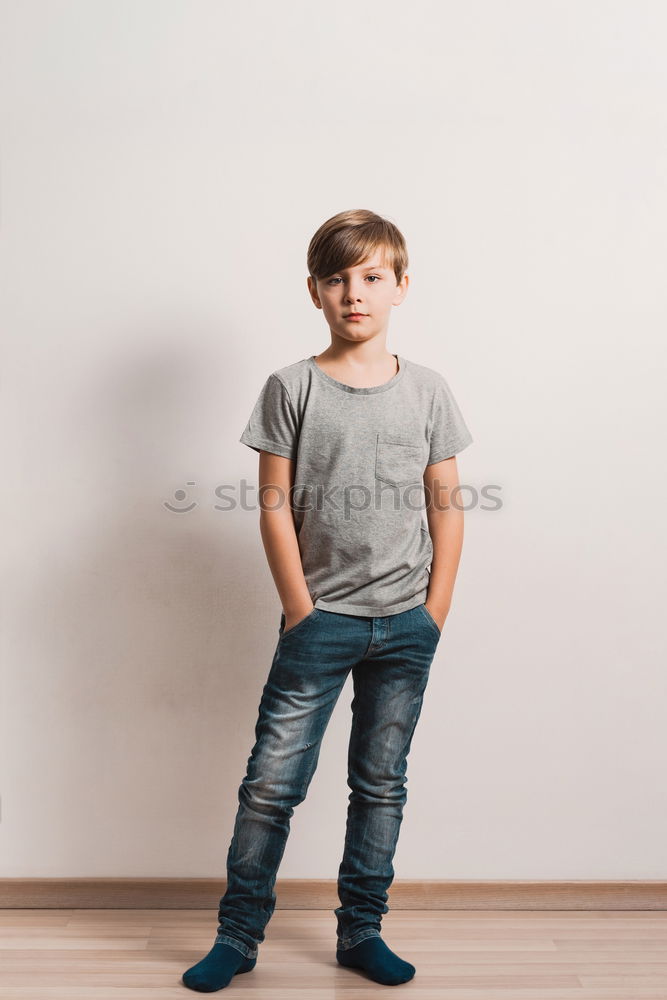 Similar – close up portrait of cute happy child boy