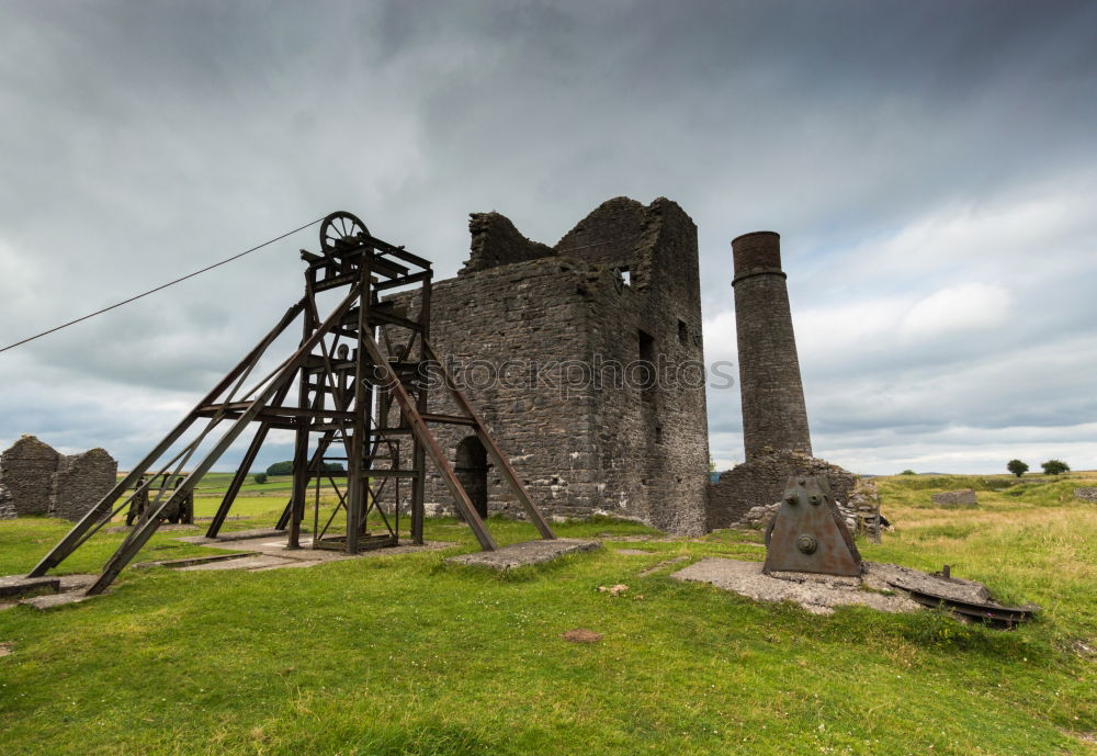 Similar – Ruin in Scotland Clouds