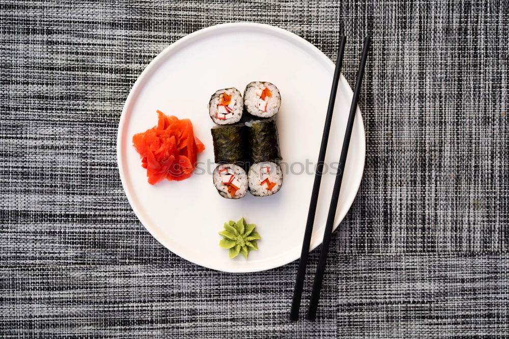 Similar – Geometric bowl of Asian Noodle Soup with chopsticks