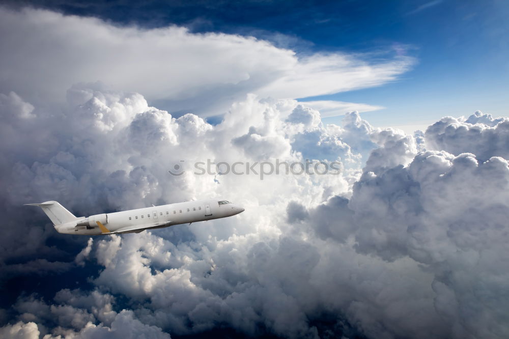 Similar – above the clouds Airplane