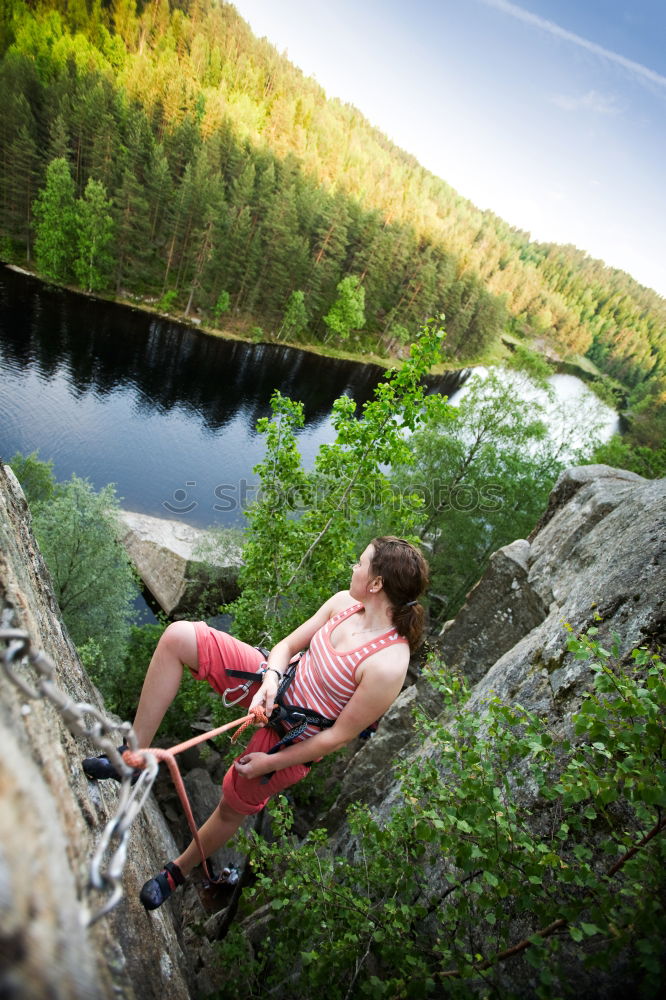 Similar – Image, Stock Photo Group of Hikers looking in map