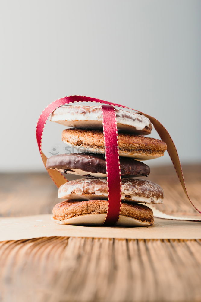 Similar – Gingerbread cookies in jars on wooden table