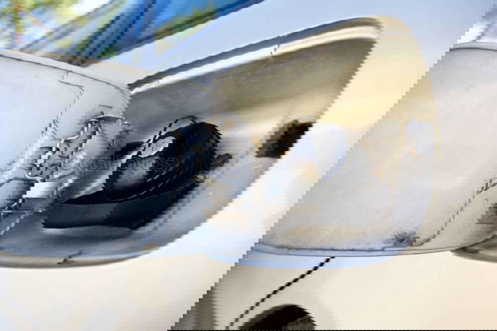 Similar – Image, Stock Photo Fuel tank cap on a car