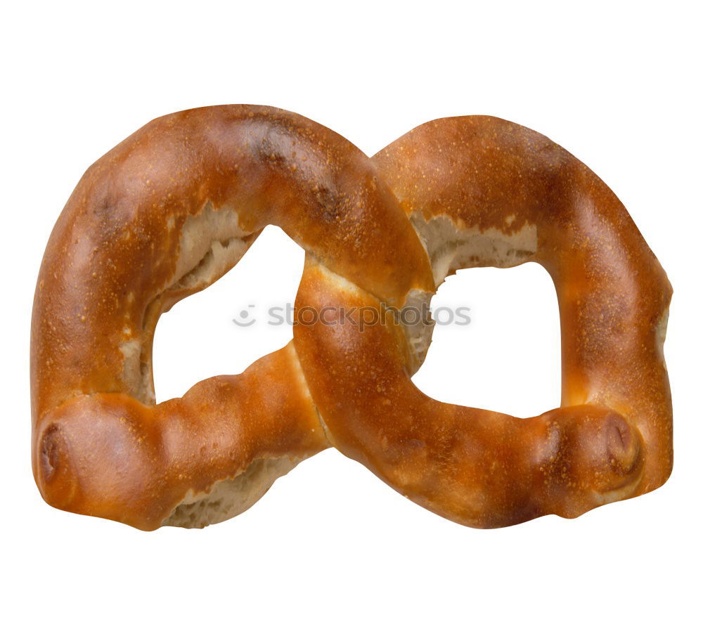 Similar – Image, Stock Photo Love in Bavarian Pretzel