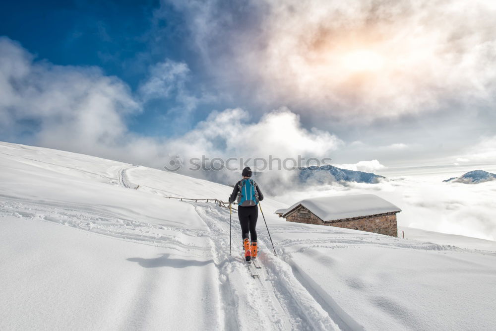 Similar – Image, Stock Photo back country Tourism