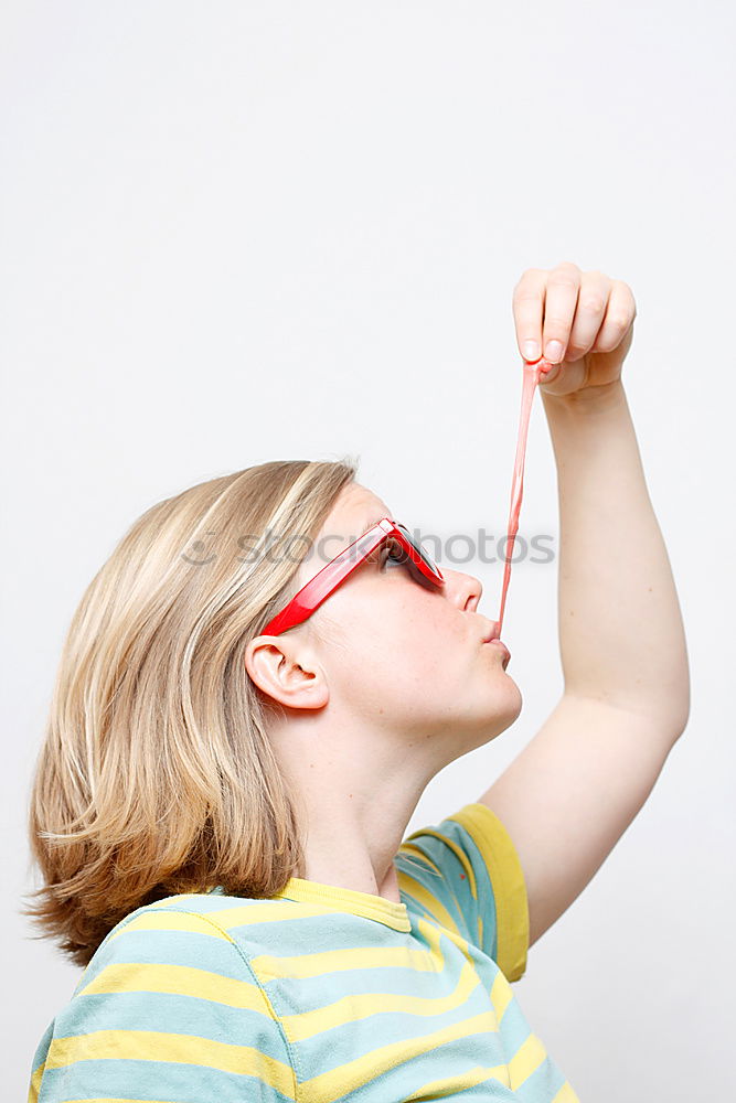 Similar – Image, Stock Photo red balloon clown nose