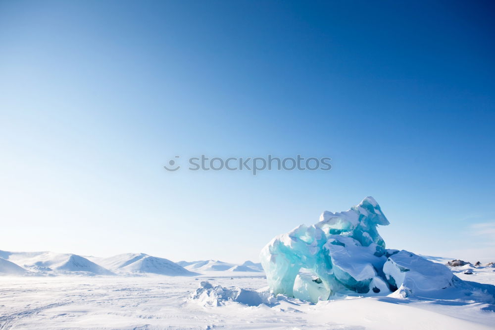 Similar – Image, Stock Photo Glacier sculptures Nature